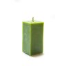Обрядово - алтарная свеча "Куб" зеленого цвета