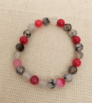 Браслет из агата «Вены дракона» — амулет интуиции, защиты и силы духа